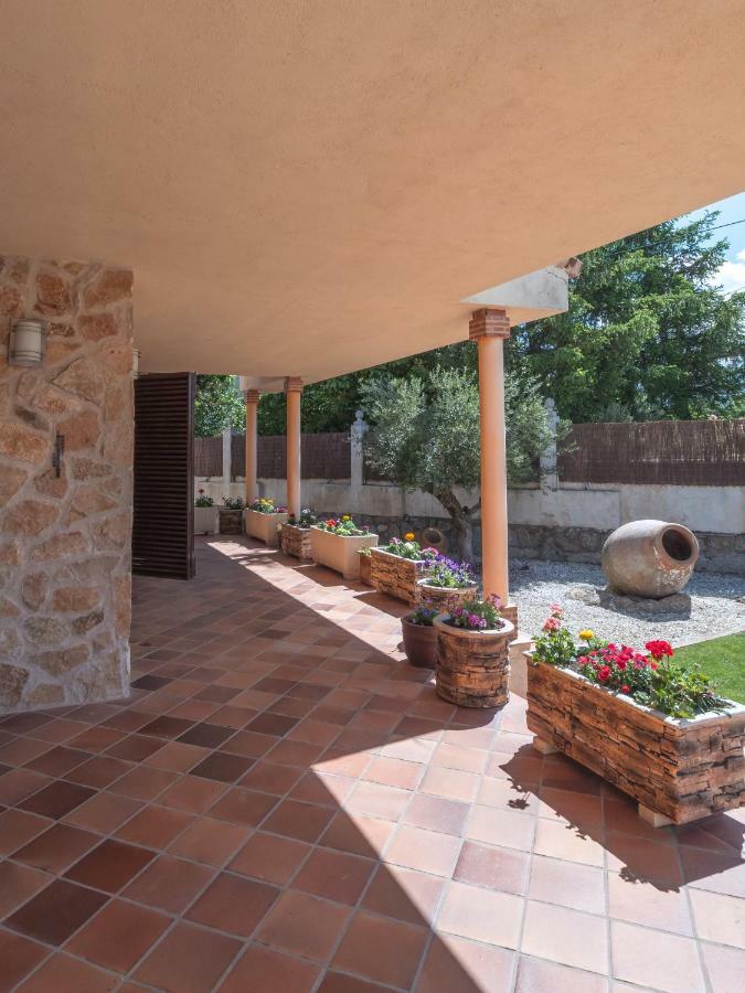 Casa El Descanso Ortigosa Del Monte Exteriör bild