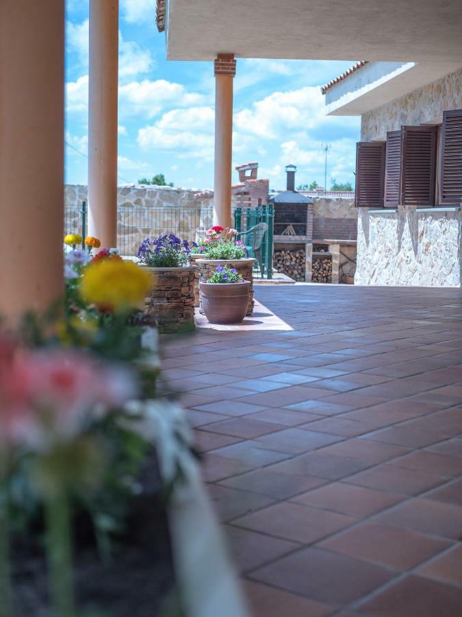 Casa El Descanso Ortigosa Del Monte Exteriör bild